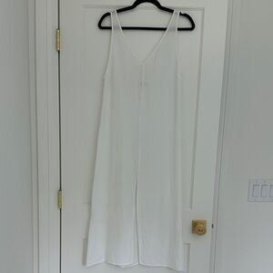 Reformation White Linen Dress/Coverup